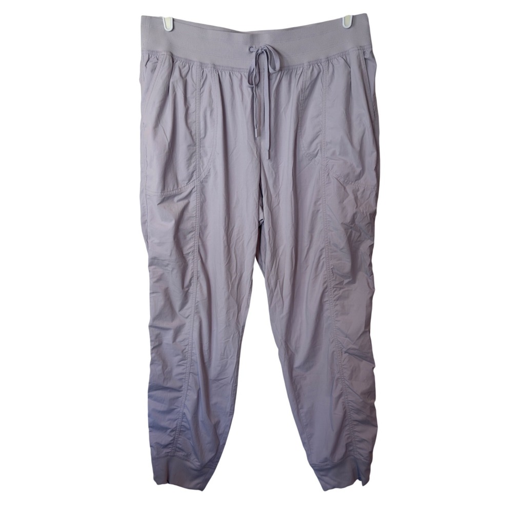 Calia Pull On Mid Rise Jogger Studio Pants Size XL Light Purple Dance Activewear